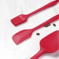thumbnail image 6 of 6Pcs Cream Spatula Silicone Cake Baking BBQ Brush Non-stick Scraper Kitchen Tool, 6 of 8