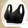 thumbnail image 6 of Bra No Underwire Women Pullover Bra Feature V-Neck T-Shirt Bra Style W-937 Black XXL, 6 of 6