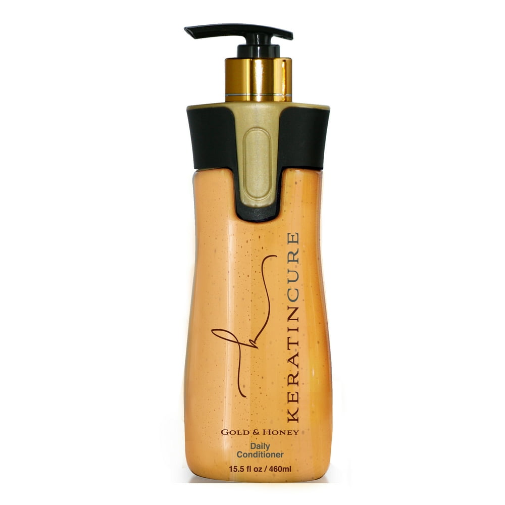 Keratin Cure Bio Brazilian Hair Treatment Keratin Cure - Keratin Cure Brazilian Gold & Honey Conditioner Sulfate