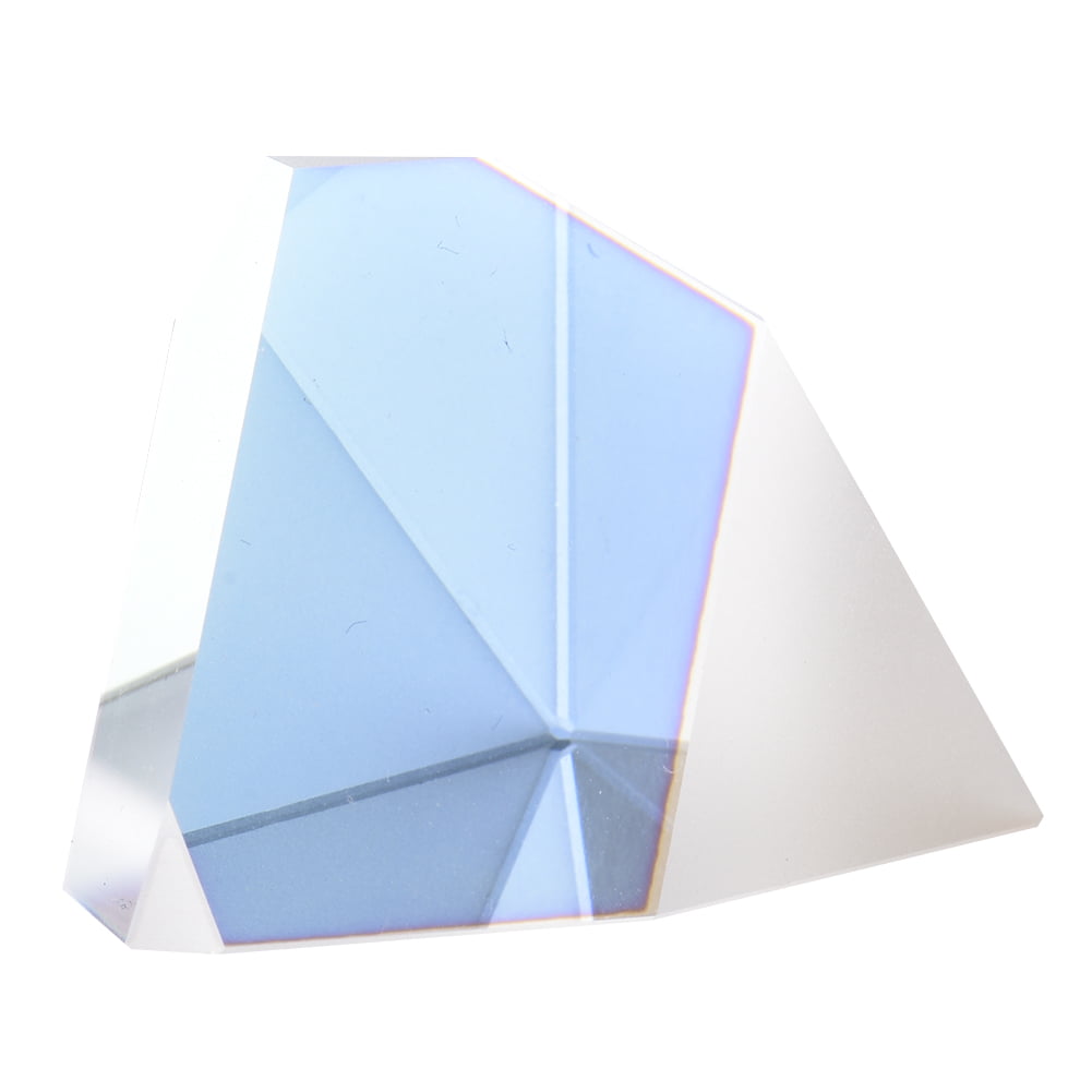K9 Optical Plastic Prism Optical Glass Irregular Roof Prism for Spectra Physics Teaching Photo Photography 