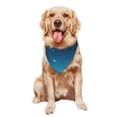 thumbnail image 5 of Naloa Night Sky Moon Dolphin Dog Bandanas 1PC Washable Triangle Dog Scarfs Premium Durable Fabric, for Small Medium Large Dogs and Cats, 5 of 6