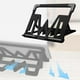 thumbnail image 5 of Soporte portátil Macarena para computadora portátil de aluminio Plegable Negro, 5 of 8