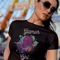 thumbnail image 3 of Playera Ajustada para Motociclistas - Glamor Girl - 100% Algodón, 3 of 6