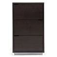 thumbnail image 2 of Bowery Hill Armoire à Chaussures Moderne Brun Foncé, 2 of 5