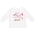 thumbnail image 3 of Inktastic Wrestling Future Wrestler Girls Boys or Girls Long Sleeve Toddler T-Shirt, 3 of 5