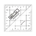 thumbnail image 2 of Bloc Loc~2.5" Half Square Triangle Ruler, Acrylic Ruler, 2 of 2