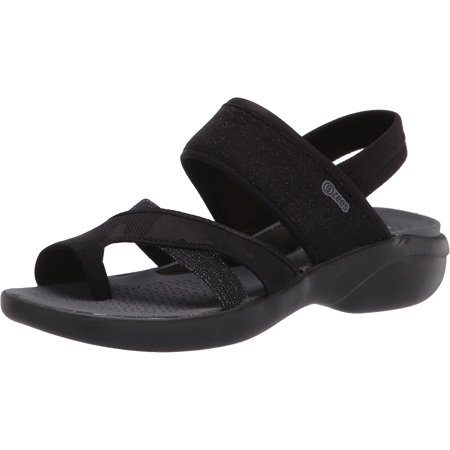 

Bzees Womens Call Me Sandal Black 6.5 M