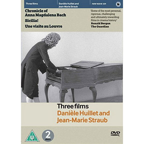 Dani le Huillet & Jean-Marie Straub - 3 Film Collection - 2-DVD Set ( Chronik der Anna Magdalena Bach / Sicilia! / Une visite au Louvre ) ( The C [ NON-USA FORMAT, PAL, Reg.2 Import - United Kingd