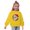 Yellow, variant on Odeerbi Toddler Girls Christmas Cotton Hoodies Fall Winter Pullover Hooded Sweatshirts Fall Winter Santa Claus Print Long Sleeve Sweater Top Toddler Clothes Green