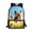 Puppy Flower Pattern, variant on Uourmeti Universal Matching Backpack for Travel School, 17 Inch Front Pocket Daypack,