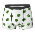 thumbnail image 6 of Men's Boxer Briefs, Bell Pepper cute Soft Comfy Mens Underwear Boxer Briefs Breathable With Widen Waist, 6 of 7