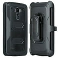 thumbnail image 3 of LG G Stylo Case, LG G Vista 2 Case, Heavy Duty Rotating Swivel Clip Holster Shell Combo Case for LG Vista 2/Stylo - Black, 3 of 4