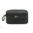 thumbnail image 1 of Men Casual Solid Multifunction Handbag Casual Tote Zipper Bag Purse Card Bag, 1 of 6