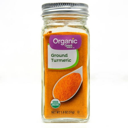(2 Pack) Great Value Organic Ground Turmeric, 1.8 oz