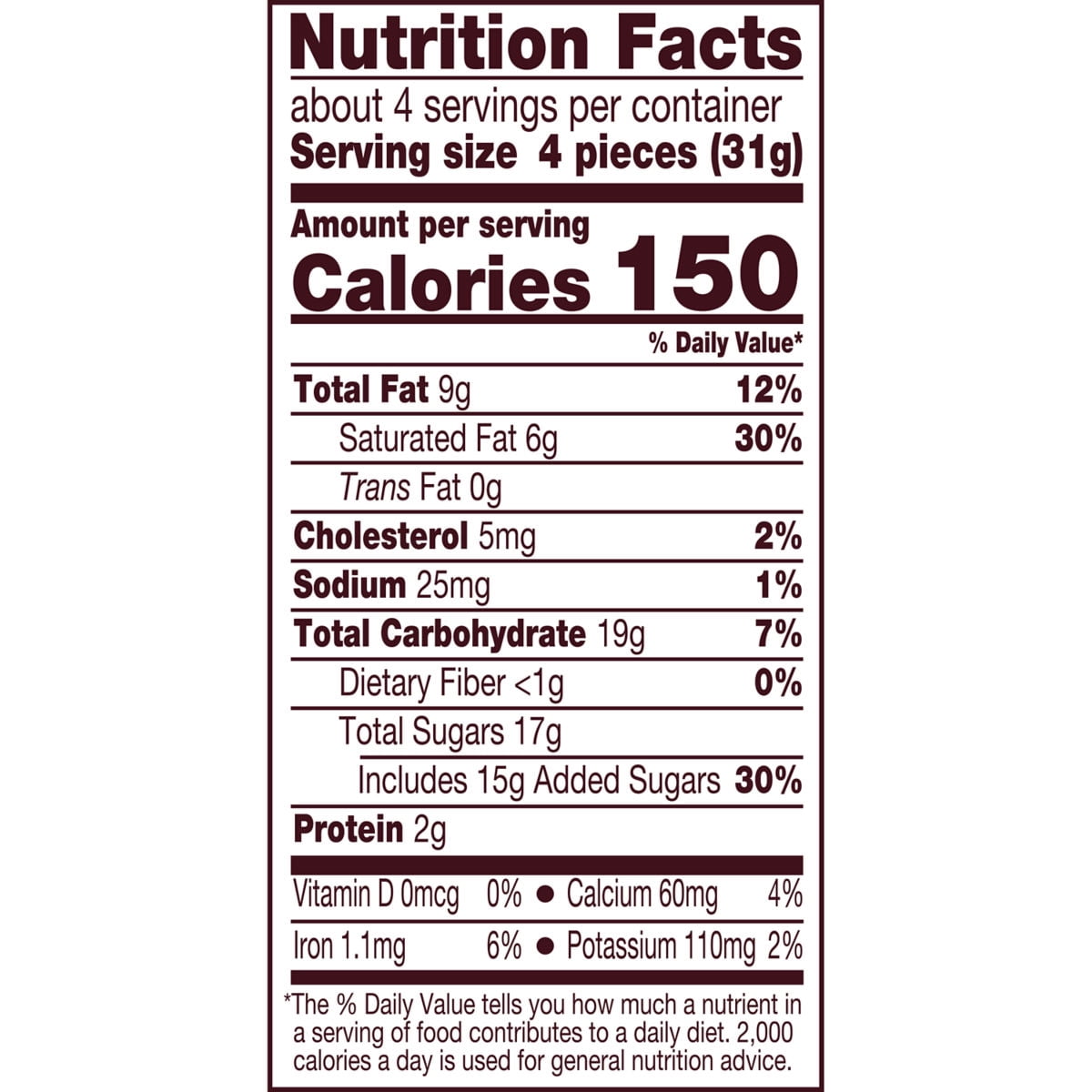 Hershey's Milk Chocolate XL Candy, Bar 4.4 oz, 16 Pieces