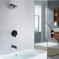 thumbnail image 7 of PROOX Matte Black Tub & Shower Faucet, 7 of 7