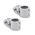 thumbnail image 1 of 2pcs Top Jaw Slides with Quick Release Pin Round Tubing, Top Hardware, 316 Stainless Steel Marine Hardware Pair （22mm）, 1 of 5