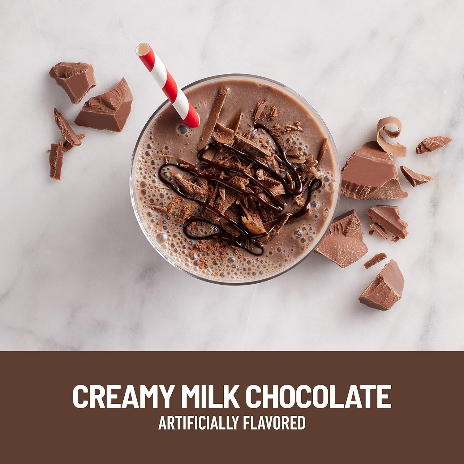 SlimFast Original Meal Replacement Shake, Creamy Milk Chocolate, 4 Count