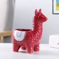 thumbnail image 4 of Maceta para Suculentas de Alpaca - Rojo Adepaton LRWJ890-2, 4 of 6