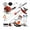5 in 1 Red, variant on 5 in 1 Weed Wacker Gas Powe, 52CC 2-Stroke String Trimmer/Edger, Pole Saw, Hedge Trimmer and Brush Cutter Blade with Extension Pole – Gas Powe Yard Tool for Landscaping