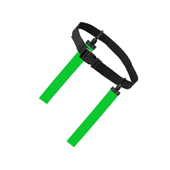 fastboy Football Waist Belt Ribbon Adjustable for Outdoor Accessories Equipment green green 120x5cm