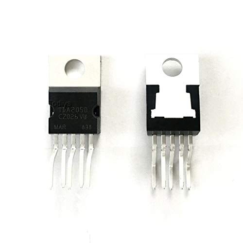 Todiys 20 Piezas para TDA2050 TDA2050A TDA2050AV TO-22 Componentes Electricos