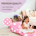 Butterfly Craze Floor Pillow Bed Lounger Cover, Cozy & Stylish Seating