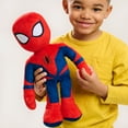 thumbnail image 5 of Marvel Spider-Man Large 18-inch Plush Stuffed Animal, Kids Toys for Ages 2 and up, 5 of 6