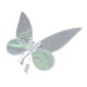 thumbnail image 4 of Disfraz de Alas de Mariposa Tela Translúcida Alas de Mariposa Alimentadas por Batería con Luces de Colores Alas de Hadas para Niñas para Niños Accesorios de Fiesta ANGGREK  Otros, 4 of 8