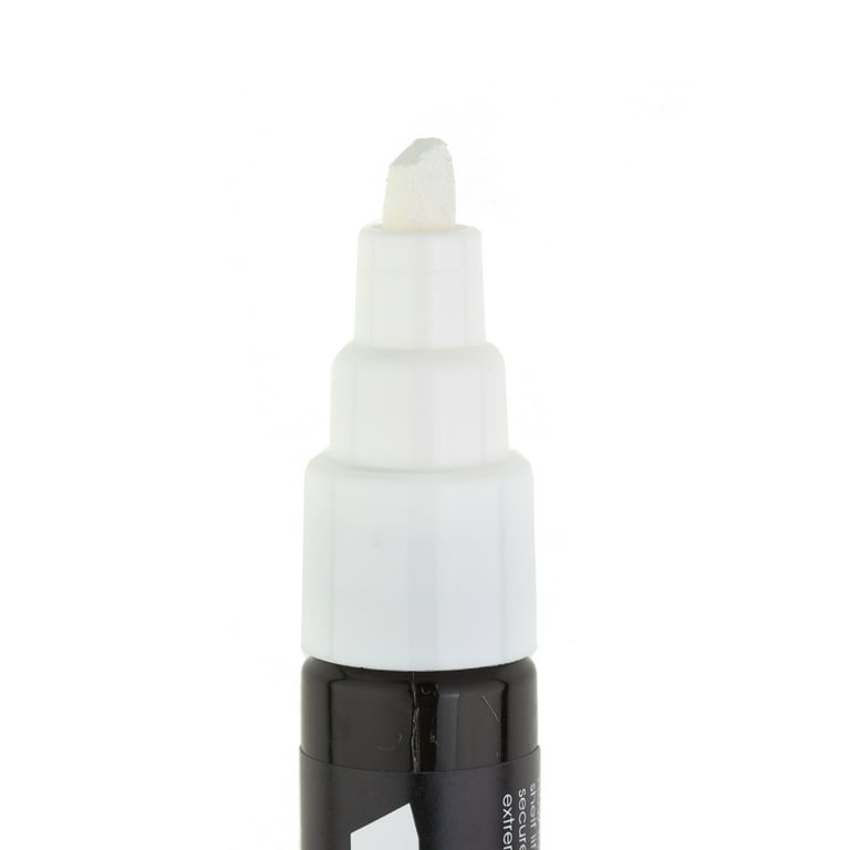 12 Pack: Marvy® Uchida Bistro Fine Point & Chisel Tip White Chalk Marker  Set