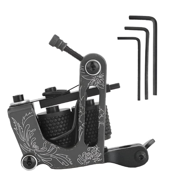 BESTSKY Alloy Tattoo Machine Coils Liner Shader Tattoo Machine Gun Gray
