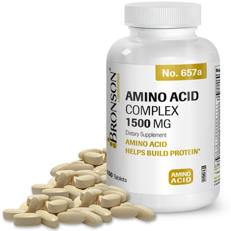 Bronson Amino Acid Complex 1500 Mg, 150 Tablets (Best Amino Acid Complex)
