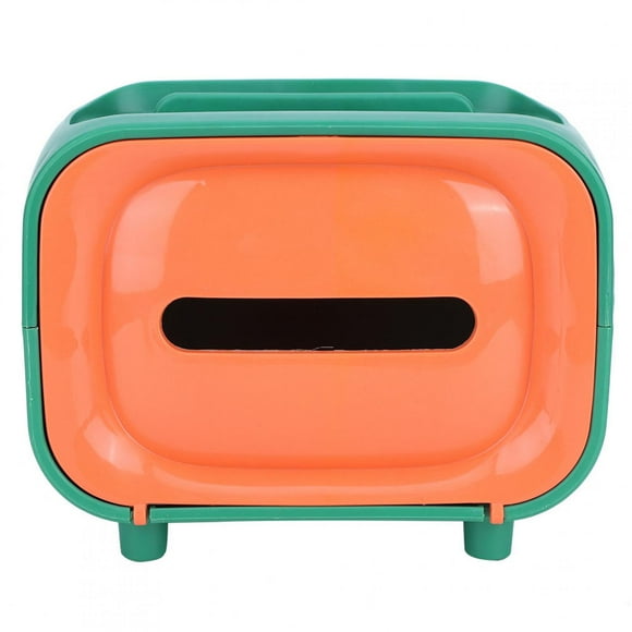 Waterproof Bathroom Tissue Box Bath Toilet Paper Holder Storage Case Tissue ContainerOrange