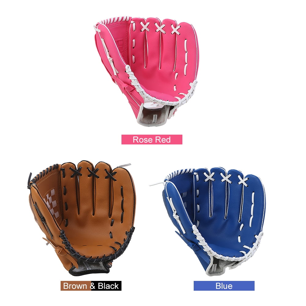 Gloves 10.5/11.5/12.5 Inch Outdoor Sport Baseball Glove For Kids Youth Adults Left Hand Baseball Practice Glove