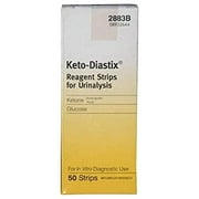 Keto-Diastix Reagent Strips for Urinalysis (50 Strips )