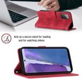 thumbnail image 3 of Compatible with Samsung Galaxy Note 20 Classic Embossed PU Leather Case with Card Holder Shockproof Cover, 3 of 5