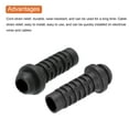 thumbnail image 4 of 50pcs 5mm Strain Relief Cord Connector Cable Bushing Boot Sleeve for Electric Cable Cord Insulation, 4 of 5