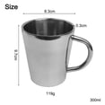 thumbnail image 3 of Stainless Steel Insulated For Drinking Cup Perfect for Hot or Cold Drinks, 3 of 11