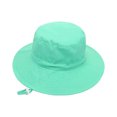 thumbnail image 2 of WITHMOONS Kids Boys Girls Boonie Fishing Bucket Hat Safari Summer Cap YZB0156 (Mint), 2 of 6
