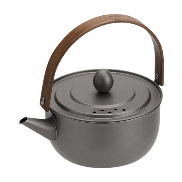 koolsoo 0.5 L Camping Water Kettle Teapot Coffee Pot Tea Pot for Backpacking Outdoor Gray