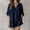 #0422-Navy, variant on Neewe Women's Linen Shorts Sets 2 Piece Summer Short Sleeve Top and Shorts Sweatsuit Set Daily Outfits