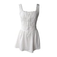 thumbnail image 5 of Coduop Women Lace Mini Dress Spaghetti Strap Sundress A-Line Party Short Dresses, 5 of 6