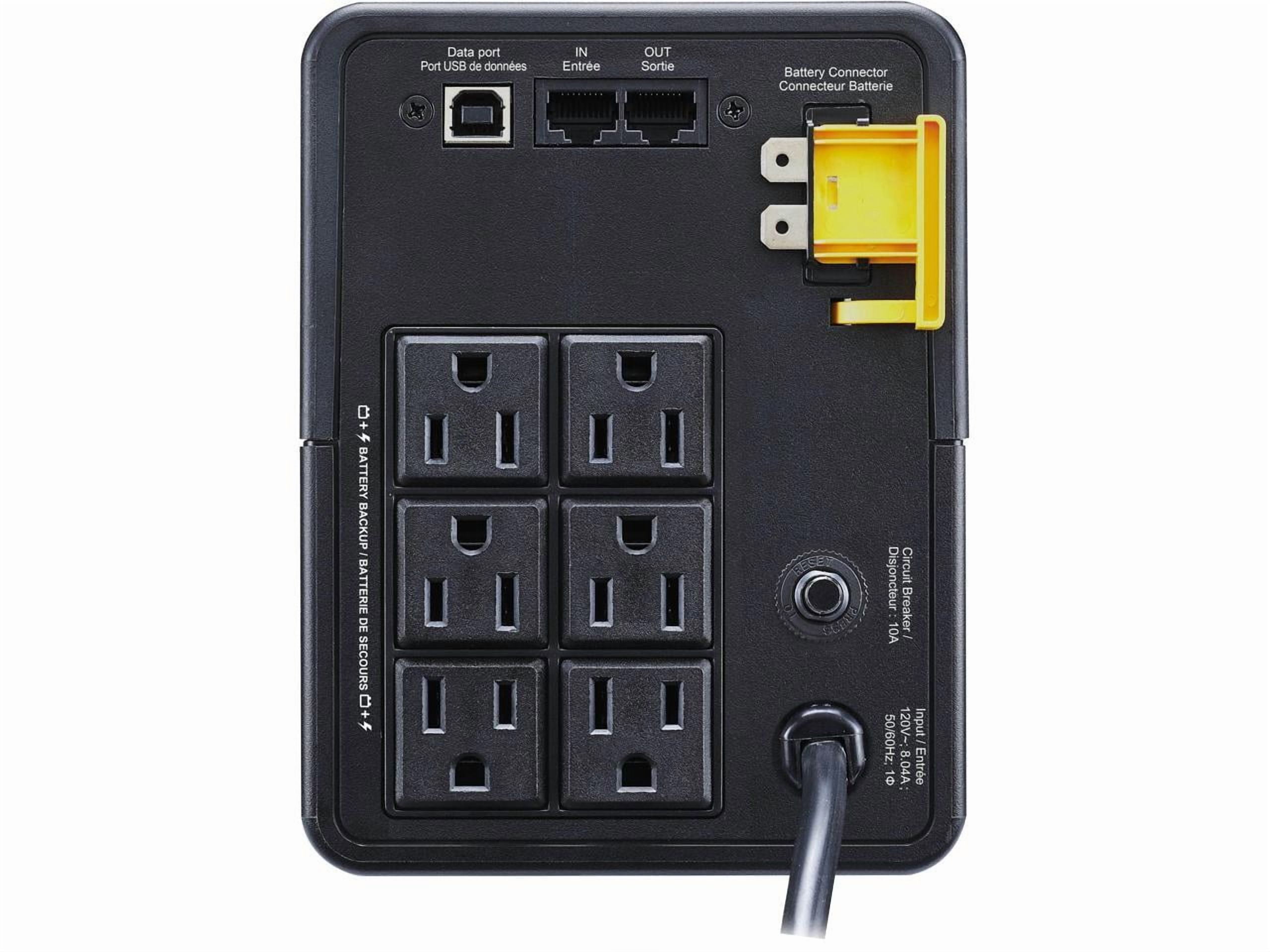 APC Back UPS 950VA/480W 6-Outlet 5-15R 120v Tower BVK950M2