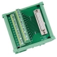 thumbnail image 4 of Signals Plaque de Sortie, 25 Broches Port Compact DB25 à Contact Adaptateur Terminal Droite pour Fil 14-26AWG, 4 of 8
