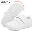thumbnail image 2 of Zapatos WatElves para niños pequeños, anchos y descalzos, blancos, 26, 2 of 6