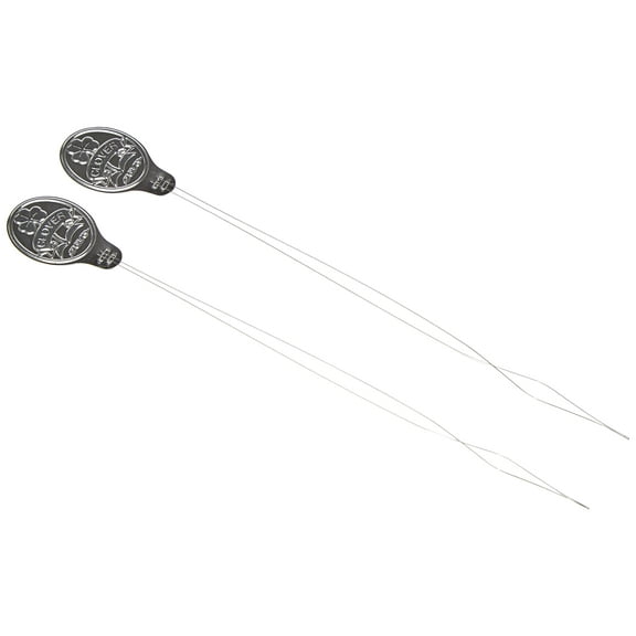 Clover Embroidery Stitching Tool Needle Threaders-2/Pkg