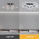 thumbnail image 5 of Lámpara de techo FRIXCHUR 20,4 Crystal LED Candelabro 48W 6500K, 5 of 7