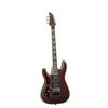 Schecter Omen Extreme-FR Electric Guitar (Black Cherry, Left Handed) 2010