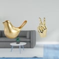 thumbnail image 2 of Figura De Pájaro Dorado, Estatua De Animal, Adorno Moderno Para Decoración Del Hogar, Escultura De Pájaro, Gesto De Dedo, Estatuas De Escritorio, Escultura De Dedos, Decoración Creativa, 2 of 8