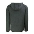 thumbnail image 3 of Men's Cutter & Buck Heather Charcoal Atlanta Falcons  Mainsail Hoodie Raglan Full-Zip Jacket, 3 of 3